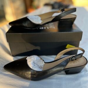 ⚠️NWOT⚠️Naturalizer Leather Black Heels - Sleek Comfortable Stylish